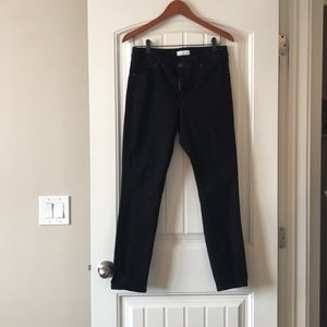 Loft Black Curvy Skinny jeans